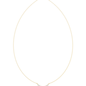 Collier triple chevron pavé de diamants de qualité export pour femme, bijou élégant et tendance, cadeau disponible au meilleur prix - Product Image 4