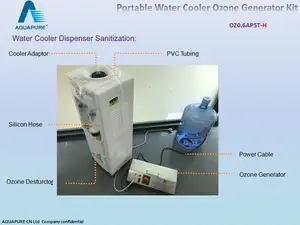 Portable Industrial Ozone Generator 220 V With Air Pump Timer