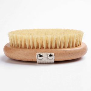 Bathroom Accessories Boar Bristle/Sisal Shower Brush with Non-Slip Strap - Product Image 3