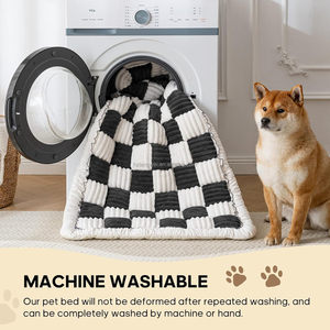 Tapis de voiture pour animaux de compagnie imperméable toutes saisons moderne, tapis de canapé pour <span class=keywords><strong>chien</strong></span> en flanelle pour siège arrière de voiture - Product Image 3