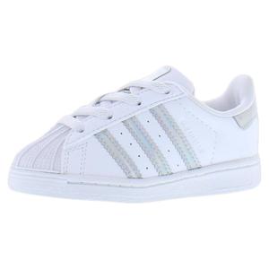 Zapatillas Adidas Superstar Elastic para Bebé y Niño Pequeño Blanco Plata Dawn - Product Image 1