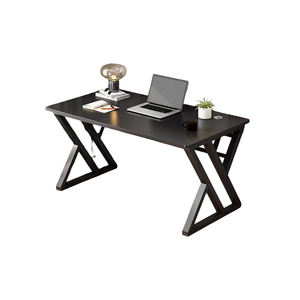 Scrivania Moderna con Struttura in Metallo e Piano in Legno, Tavolo da <span class=keywords><strong>Studio</strong></span> e Ufficio, Scrivanie per Computer con Dimensioni e Colori Personalizzabili per Gaming e Uso Ufficio - Product Image 5