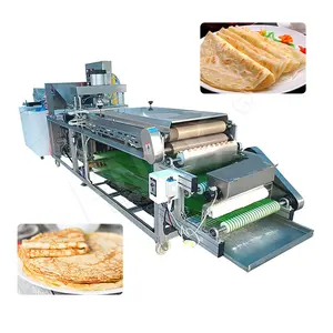 HNOC Industrial Flour Spring Roll Make Machine Automatic Roti Chapati Corn Tortilla Press Make Machine for sale