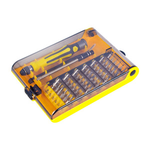 Kit de tournevis multifonction manuel en acier OEM 45 en 1 pour démontage et réparation de téléphones portables et horloges - Vente en gros - Product Image 1