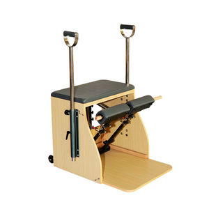 Chaise Wunda Home Gym Reformer en bois, chaise combinée pour yoga et Pilates, confortable, élégante et économique pour les studios de Pilates - Product Image 1