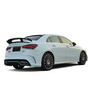 ชุดแต่งตัวถังรถยนต์ กันชนหน้า กันชนหลัง ฝากระโปรง ชุดแต่งสำหรับรถเบนซ์ เอ คลาส W177 ปี 2019-2021 สไตล์ AMG - Product Image 2