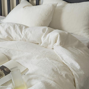 100% coton draps linge <span class=keywords><strong>de</strong></span> <span class=keywords><strong>lit</strong></span> housse <span class=keywords><strong>de</strong></span> couette ensemble <span class=keywords><strong>de</strong></span> draps pour hôtel maison - Product Image 4