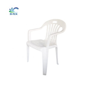 Heavy duty outdoor plastic chair UV resistant PP plastic outdoor chairs