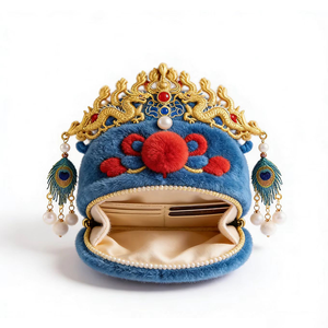 Op maat gemaakte rits portemonnee met opdruk, klein merk portemonnee, creditcardhouder, bruine cartoon lange tas met sleutelhanger - Product Image 4