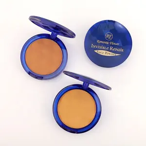 Poudre compacte pressé, contrôle de l'huile, produit cosmétique minéral, pour le visage, le maquillage