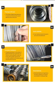 Suministro Directo de Fábrica: Fabricantes de Alambre, Alambre de Acero Galvanizado de 2mm en Bobina, Servicio de Corte para Líneas de Producción de Alambre de Acero - Product Image 6