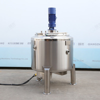 Machine de traitement au lait de yaourt en verre, appareil industriel de ébullition au gaz électrique canne à sucre, réservoir en ébullition