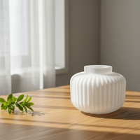 Abat-jour en verre soufflé sodocalcique pour lampe artisanale, épaisseur uniforme, facile à nettoyer, abat-jour de remplacement pour lampe de table, fourniture d'usine