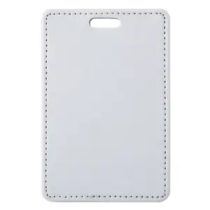 Lancoda – étiquettes d'identification de <span class=keywords><strong>valise</strong></span> imprimées personnalisées, étiquettes de nom de bagages en cuir par Sublimation - Product Image 1