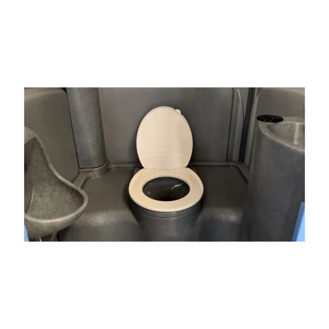 High Quality Wholesale Prefab Toilet Portable Toilets Public Restroom for Outdoor Rental 5