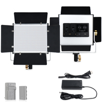 Lampe de remplissage pour selfie led, lumière multi-couleurs réglable, pour vidéo en direct, avec trépied et kit