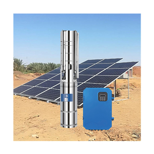 Bomba de Agua Solar de Acero Inoxidable de Alta Presión de 5Hp 6Hp 5Kw 5.5Kw, Conjunto Completo para Sistema de Riego Agrícola - Product Image 1