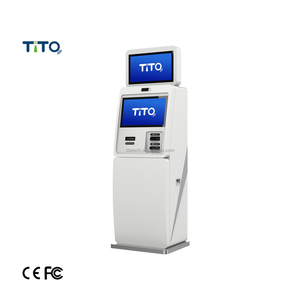 Cửa sổ và hệ điều hành Android Màn hình kép thanh toán kiosk chơi game Crypto ATM Máy tiền mặt tái chế hóa đơn thanh toán thiết bị đầu cuối - Product Image 2
