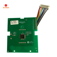 Módulo LCD de Segmentos Positivos FSTN XMCU SMS04184, Interfaz I2C, 4 Teclas Táctiles, Retroiluminación Blanca, 5V