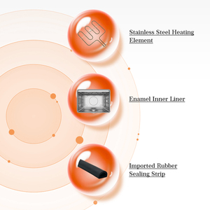 Gexiang <span class=keywords><strong>Four</strong></span> mural électrique 126L personnalisé en acier inoxydable <span class=keywords><strong>Porte</strong></span> <span class=keywords><strong>coulissante</strong></span> encastrée pour l'extérieur, la maison et l'hôtel - Product Image 2