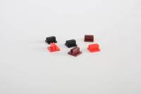 Porte-cartes en plastique personnalisable avec coins arrondis/carrés - Design écologique, durable et portable pour les fêtes et la famille