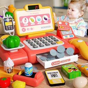 Precio más bajo Niños Preescolar en el hogar Juego <span class=keywords><strong>de</strong></span> simulación Juego barato Máquina <span class=keywords><strong>registradora</strong></span> Juego <span class=keywords><strong>de</strong></span> juguetes, Juego <span class=keywords><strong>de</strong></span> juguetes <span class=keywords><strong>de</strong></span> supermercado, <span class=keywords><strong>Juguete</strong></span> registrador - Product Image 3