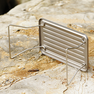 <strong>Camping</strong> Titanium <strong>BBQ</strong> Grill Table Ultralight Mini Table for <strong>Camping</strong> Hiking Picnic Barbecue Korean <strong>Bbq</strong> Grill Table - Product Image 3