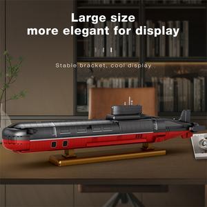 Set di Costruzioni <span class=keywords><strong>Sottomarino</strong></span> Classe Typhoon Scala 1:250 con Confezione Amazon - Modello <span class=keywords><strong>Sottomarino</strong></span> Seconda Guerra Mondiale - Product Image 6