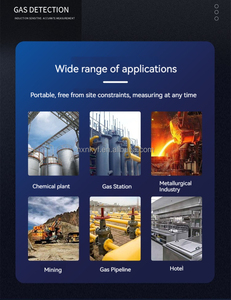 Monitor de gas antiexplosión portátil de mano IP65 H2s LEL oxígeno CO2 monóxido <span class=keywords><strong>Co4</strong></span> CO Gas Combustible Multi-Gas Detector - Product Image 6