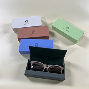 <span class=keywords><strong>Estuche</strong></span> Rectangular de Gafas de Sol de Marca Premium con Logotipo Personalizado - Caja de Almacenamiento de Alta Calidad <span class=keywords><strong>para</strong></span> Gafas - Product Image 1