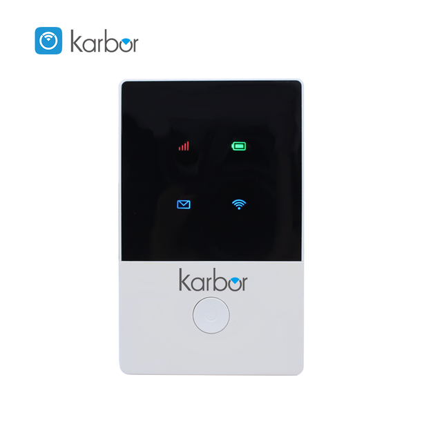 Karbor MF835 4G LTE Wireless Battery 2100mAh Mini Mobile Router with SIM Card Slot ESIM Built-in Antennas Wifi Router