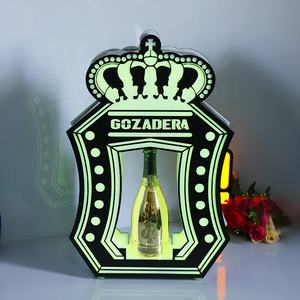 Exhibidor Acrílico LED <span class=keywords><strong>VIP</strong></span> para Servicio de Botellas, para Bares, Discotecas, Fiestas, Acción de Gracias, Navidad - Product Image 4