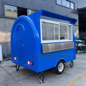 ALLBETTER Petite entreprise Commerce Street Food Machines Remorque Hot Dogs Chariot Café Chariot Mobile Bars Mini Food Truck - Product Image 3
