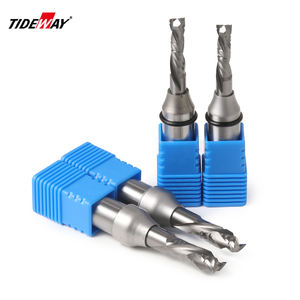 टिडवे ए 9 डबल वेनियर अप और डाउन कट राउटर बिट स्लॉटिंग वुडवर्किंग मिलिंग कटर सीएनसी उपकरण औद्योगिक ग्रेड संपीड़न - Product Image 5