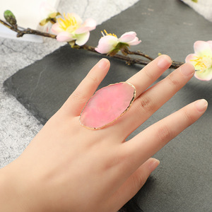 Présentoir à ongles en résine à bordure dorée, style anneau, pour la présentation de faux ongles à presser, support de démonstration, palette de peinture, outil de manucure - Product Image 4