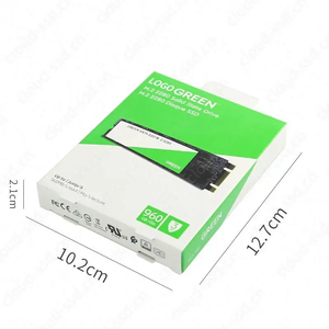 Puce d'origine pour SSD interne NVMe M.2 2280 vert pour ordinateur portable/de bureau, lecture 501-600 Mo/s, écriture 401-500 Mo/s, garantie de 3 ans - Product Image 3