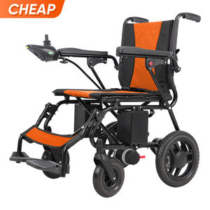 Kursi roda listrik ringan lipat, kursi roda listrik ringan 500W Motor 12AH 15AH 24AH 30AH baterai 45km kekuatan jarak - Product Image 1