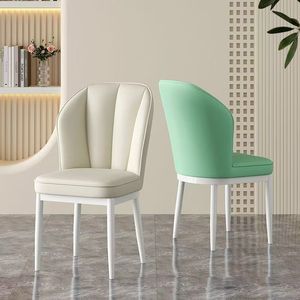 Nội thất nhà cửa mới năm 2025, ghế ăn phòng khách hiện đại cao cấp, bán buôn giá rẻ, ghế da PU, một bàn 4 hoặc 6 ghế - Product Image 2