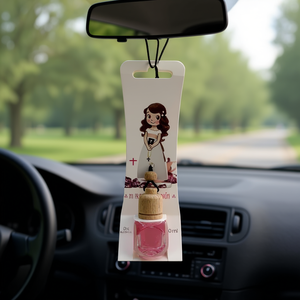 Diffuseur de parfum pour voiture Party Love Car Air Freshener rose 10ml à suspendre - Product Image 2