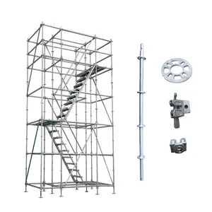 Factory Direct Supplied Steel Ringlock Scaffolding sale scaffolding ringlock standard for Building Construction