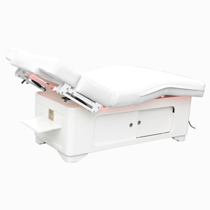 Cama de Belleza Eléctrica, Cama de Spa, Cama de Masaje, Cama de Belleza Multifuncional, Respaldo Ajustable, Cuero Sintético, Tratamiento de Alta Densidad - Product Image 5