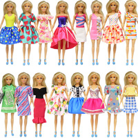 Nouvelle robe de poupée jupe en queue de poisson à sequins robe longue poupée tempérament doux robe de dressup décontractée