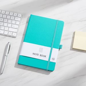 Personalised Logo A4 <b>A5</b> A6 <b>Notebook</b> Custom Business Universal Print Paper Band Hardcover PU Leather <b>Notebook</b> with Elastic - Product Image 2