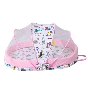 Moustiquaire pliable intégrale en coton pour enfants, épaisse et anti-moustiques, literie pratique pour bébés - Product Image 1