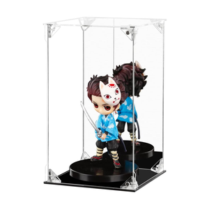 <strong>Acrylic</strong> UV Resistance <strong>Display</strong> <strong>Case</strong> Dustproof Tall Clear <strong>Acrylic</strong> Boxes for Model Dolls Waterproof Cube Hobby Showcase Boxes - Product Image 2