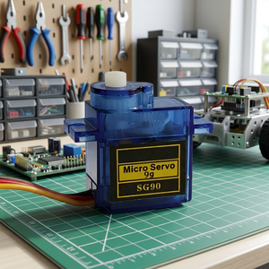 SG90 Micro Servo 9g Plastic DC Motor for RC Vehicles and Remote Control <b>Toys</b> - Product Image 1