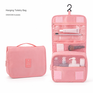 Custom Logo Waterproof Hanging Toiletry <strong>Bag</strong> Large Capacity <strong>Travel</strong> <strong>Wash</strong> Organizer with Metal Hook Cosmetic <strong>Wash</strong> <strong>Bag</strong> for <strong>Women</strong> Men - Product Image 1