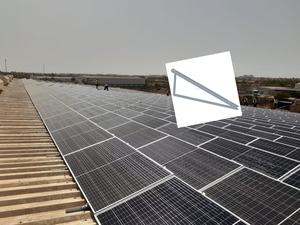 Système de montage triangulaire solaire en acier réglable pour structure de montage photovoltaïque <span class=keywords><strong>sur</strong></span> toit plat, haute résistance, prix d'usine | Aisinee - Product Image 2