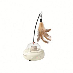 Juguete Interactivo para Gatos: Varita Automática con Pluma, Divertido Juguete Electrónico para Gatitos y Mascotas de Interior - Product Image 2