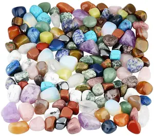 Bulk 500g Wholesale Crystal Stones Mixed Tumbled Stone Reiki Healing Crystal Tumble Stone
